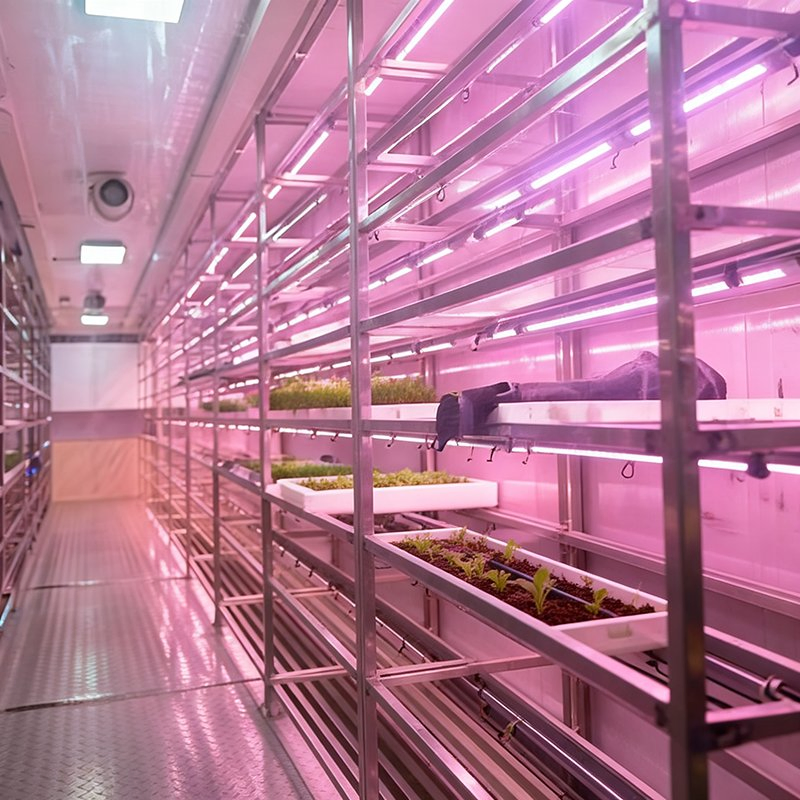 Integrated Hydroponic Container Hydroponic System and Grow Container Integrated Hydroponic Farming Solution