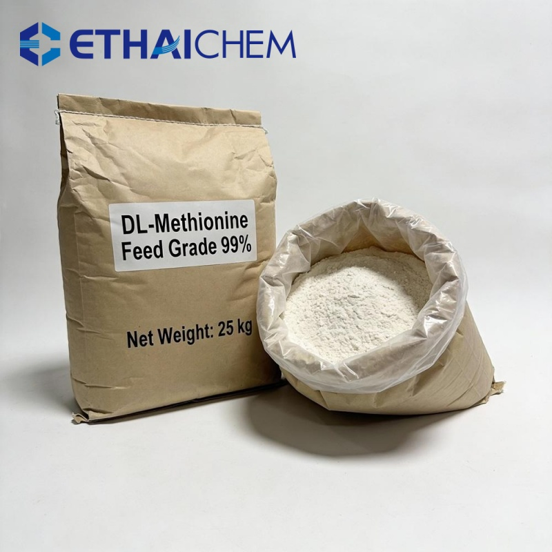 Dl-Methionine Feed Grade Dl-Methionine 99% Animal Nutrition Feed Addittives Dl Methionine Powder