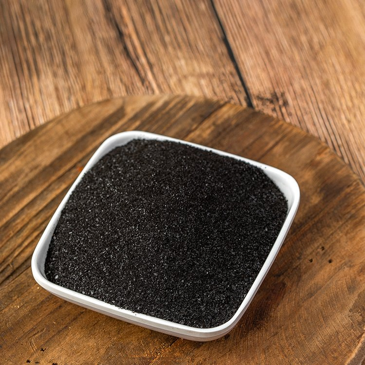 100% Water Soluble Organic Fertilizer Humic Acid Potassium Humate Shiny Flakes Micronutrient for Agricultural Farming