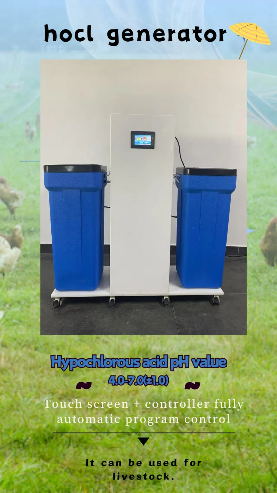Livestock Water Sanitization Machine