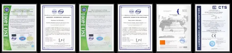 Certifications