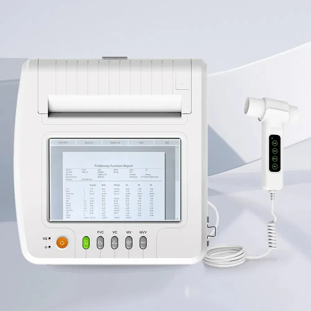 Factory Price Lung Function Test Medical Instrument Professional Spirometer Device
