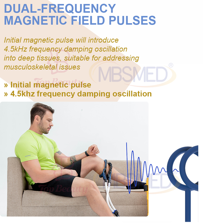 24500 Guass Pemf Magnetic Therapy Back and Shoulder Pain Home Device