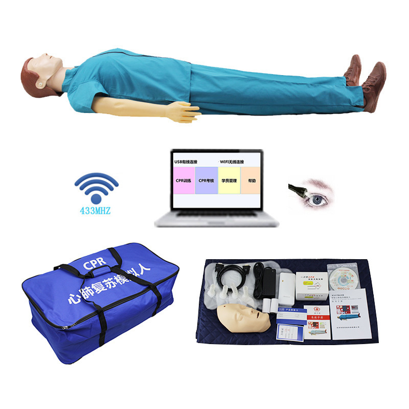 Factory Supply First Aid Training Manikin Choking Emergency Device for Medical School Rescue Dummy Manikin CPR Manikins