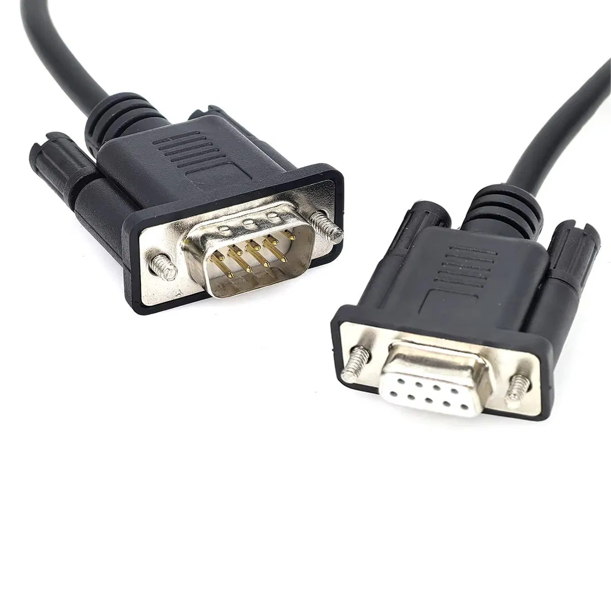 Customizable OBD Serial RS232 Car Network Connector Male dB9p Female PVC Insulated Four-Wire Tin Plated Copper Wiring Harness