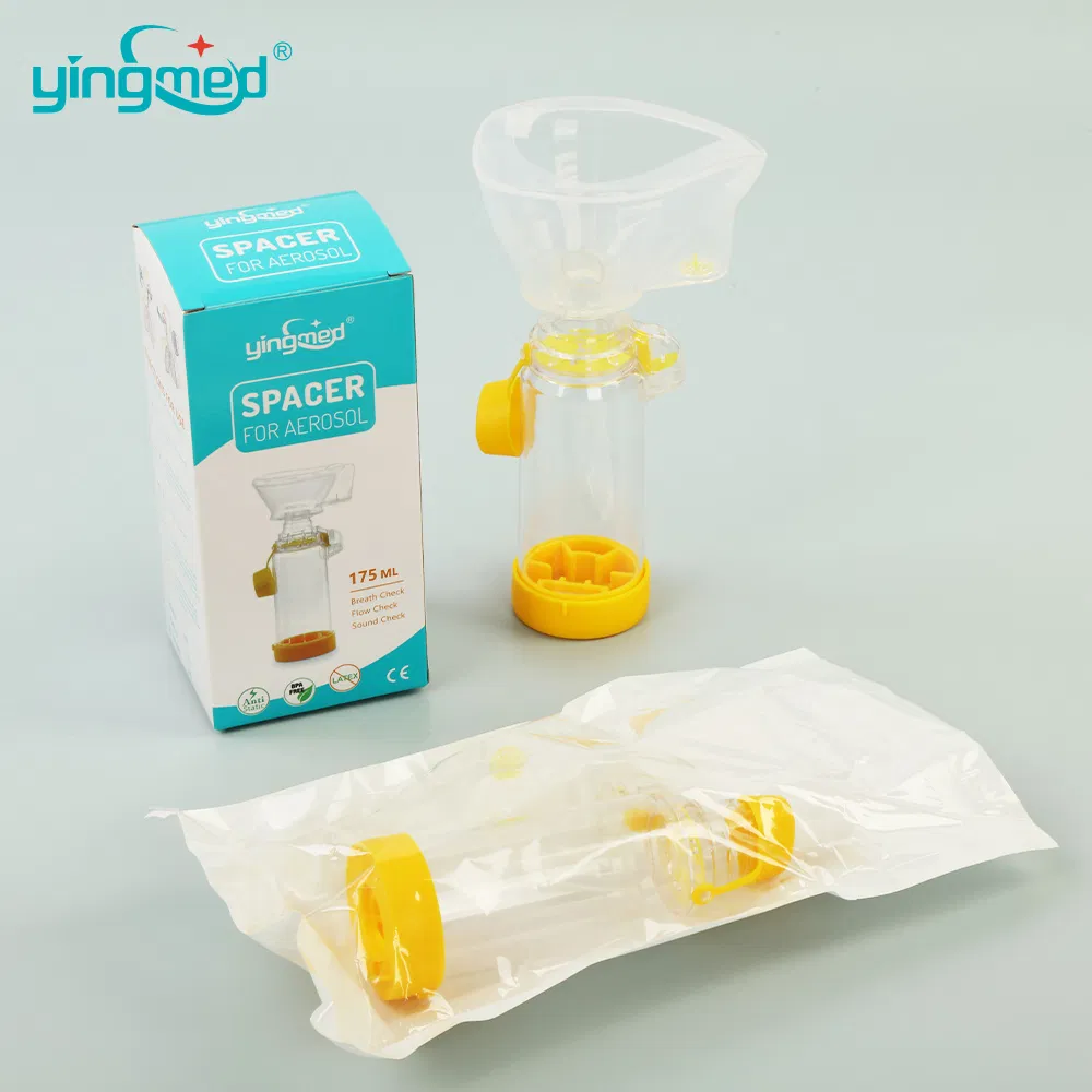 ABS 175ml Medical Antistatic Respiratory Treatment Device Portable for Aerosol Spacer