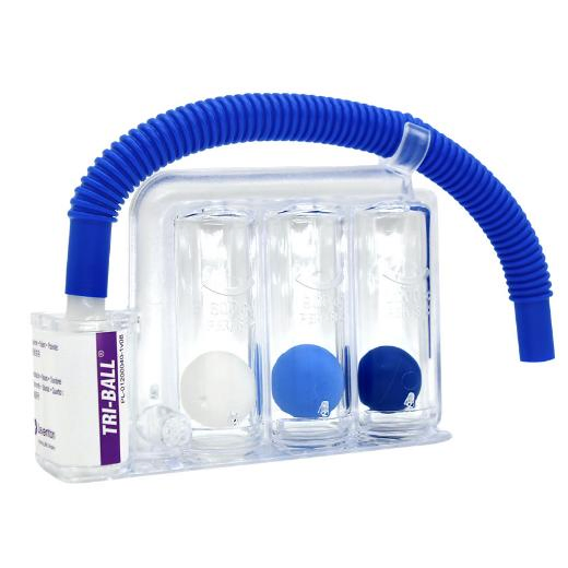 3 Ball Exerciser Spirometry Training Portable Respiratory Exerciser Device