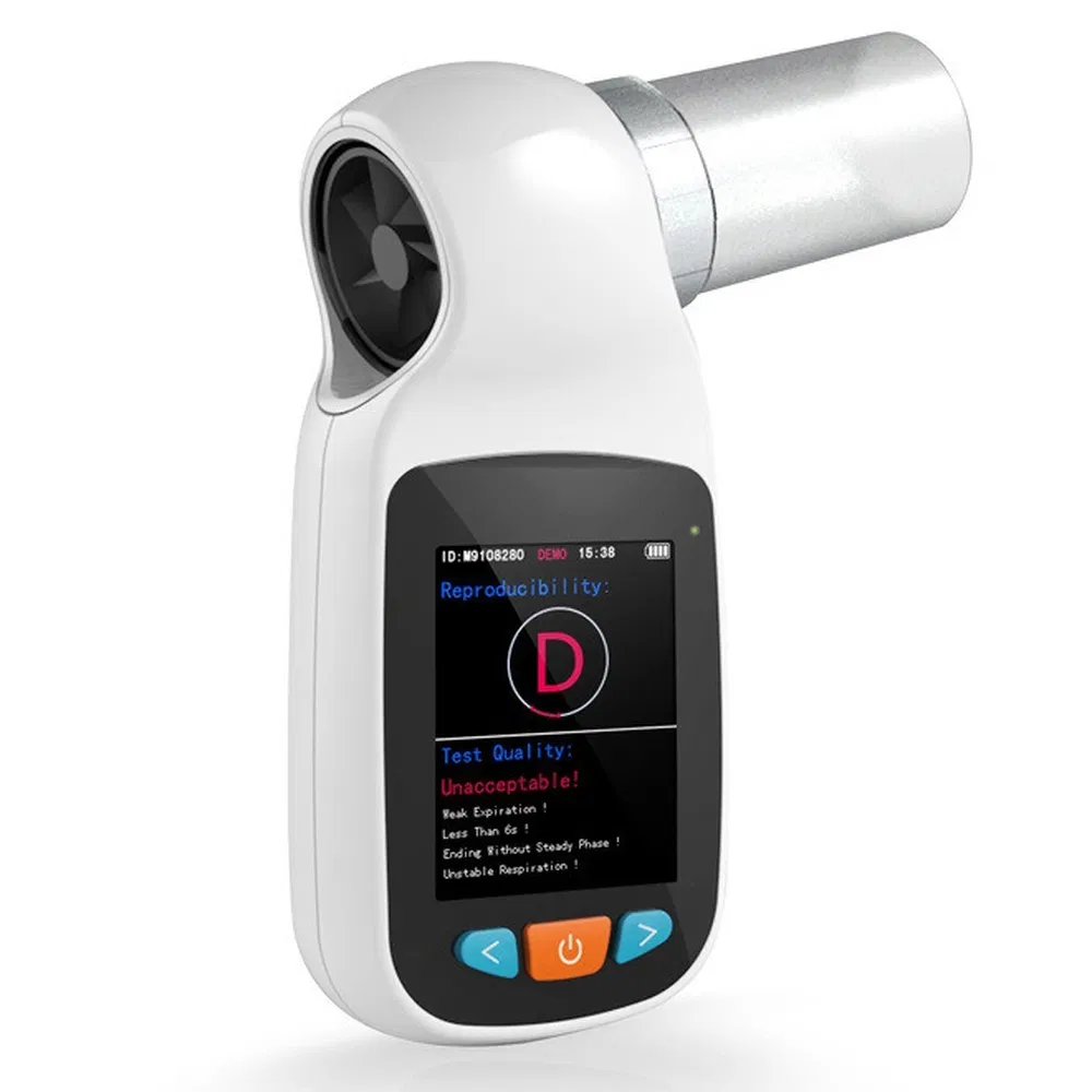 Factory Price Lung Function Test Medical Instrument Professional Spirometer Device