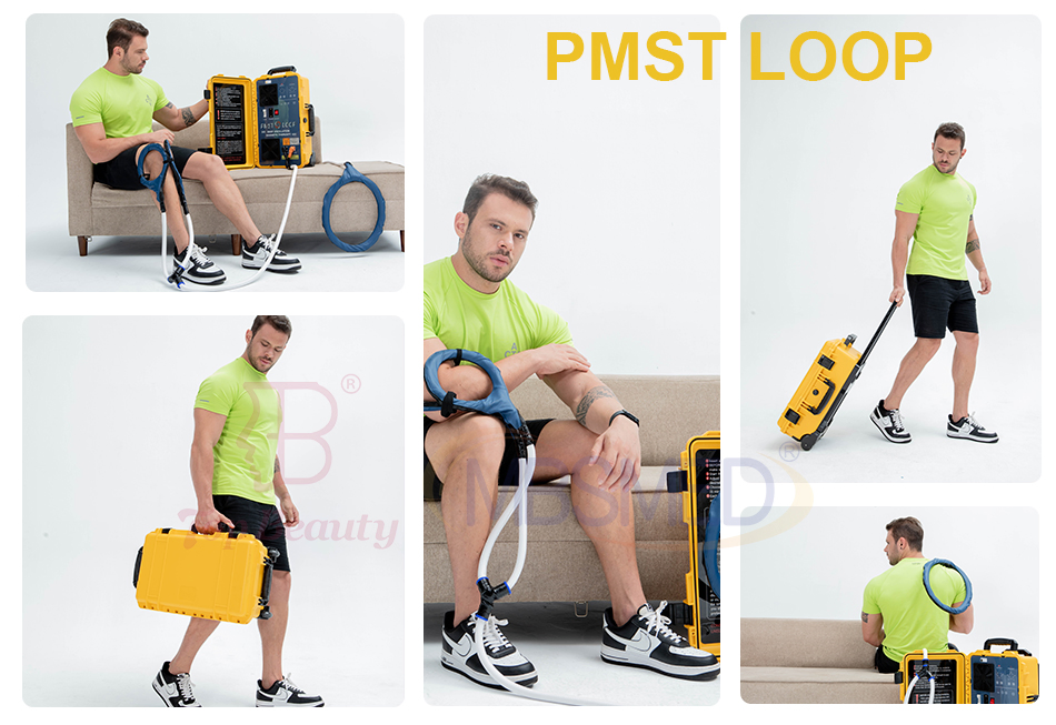 Professional Painless Pemf Pulsed Magnetic Therapy Device for Physical Rehabilitation