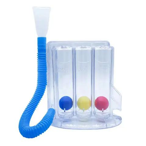 3 Ball Exerciser Spirometry Training Portable Respiratory Exerciser Device