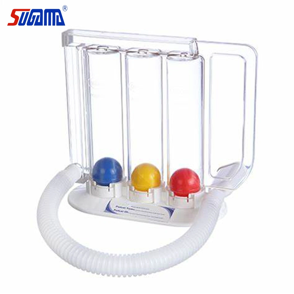 Three Ball Breathing Training Device for Lung Function Exercise