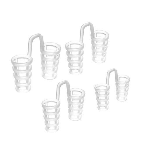 4 PCS Anti Snoring Device Stop Snoring Solution Soft Silicon Nasal Dilator Nose Vents Snore Aids