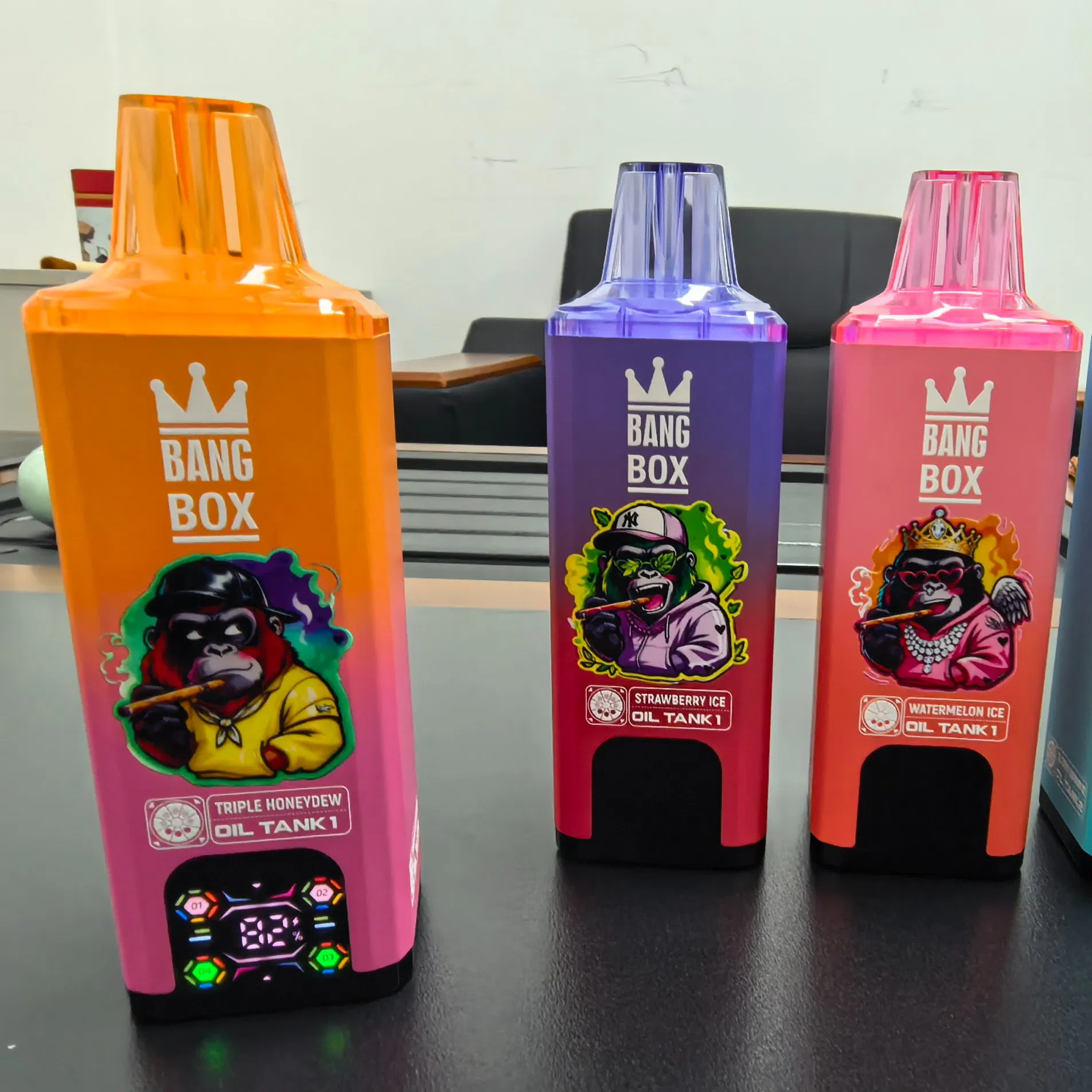 Bang King Blaze Leader E Cigarette Wholesale Vape 50K 200K 100K 300K Puff Vaper 100000 Rechargeable Disposable Vape 2 In1 Tornado Piece Vape Sleek Vape