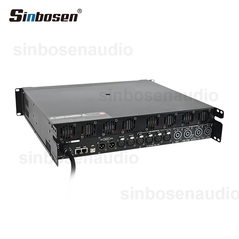 Class Td 4 Channel 2500 Watts DSP-10q Power Amplifier Module DSP