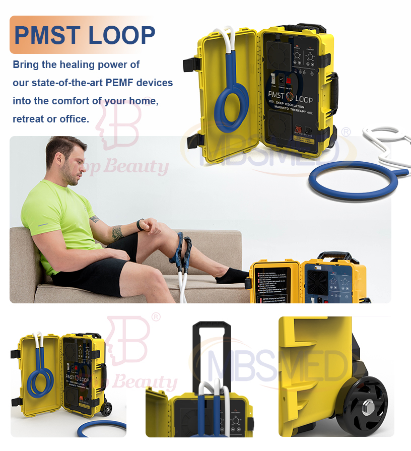 Professional Painless Pemf Pulsed Magnetic Therapy Device for Physical Rehabilitation