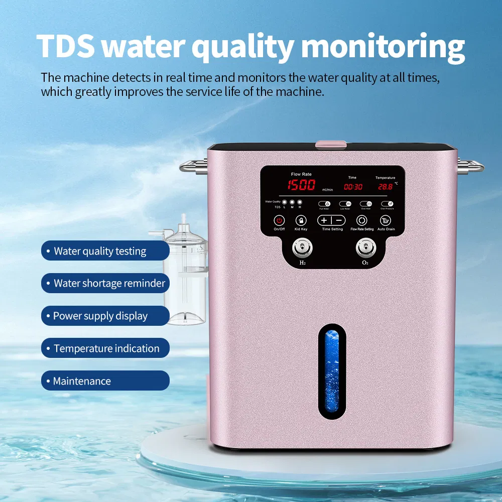 Suyzeko 1500ml Hydrogen Oxygen Inhalation Therapy Devices for Skin Disease