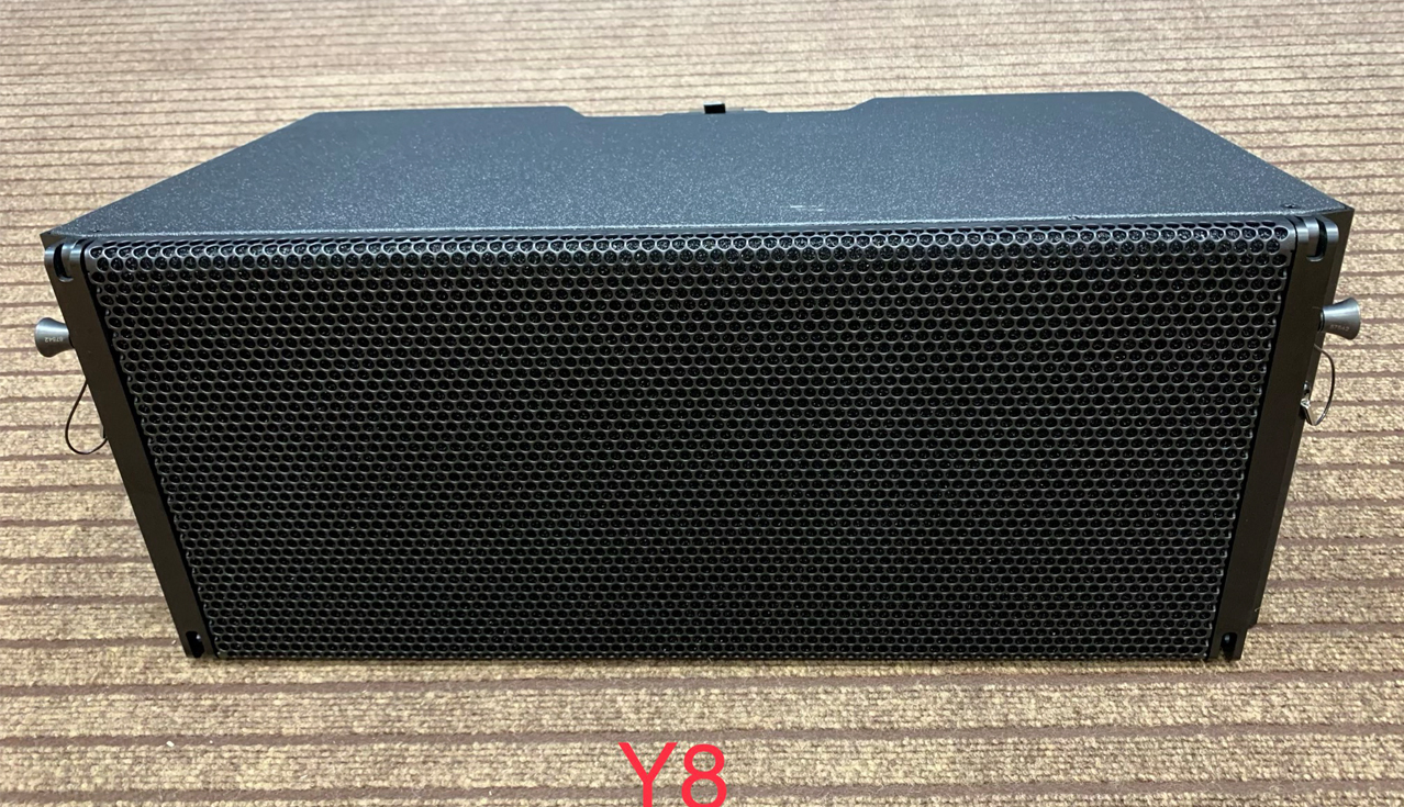 Compact Y8 Linear Array Speaker with 1 4" Export Reciprocating Driver