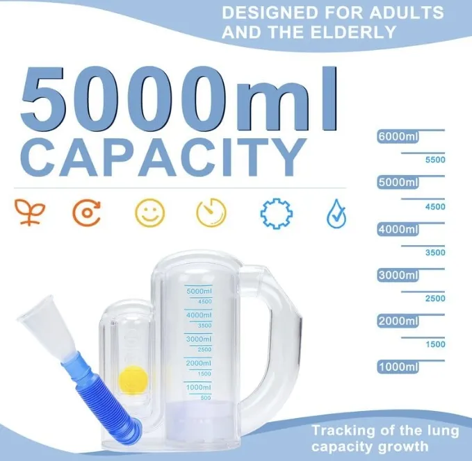 Breathing Exercise Device for Lungs