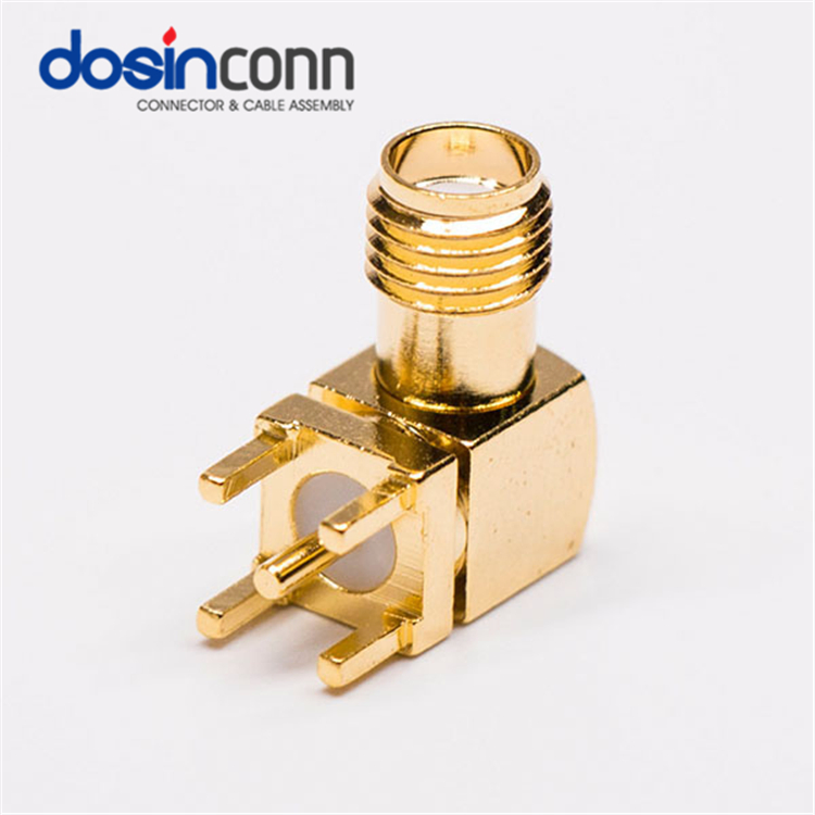 SMA Female Connector Jack RF Coaxial 50 Ohm SMD Through Hole for PCB