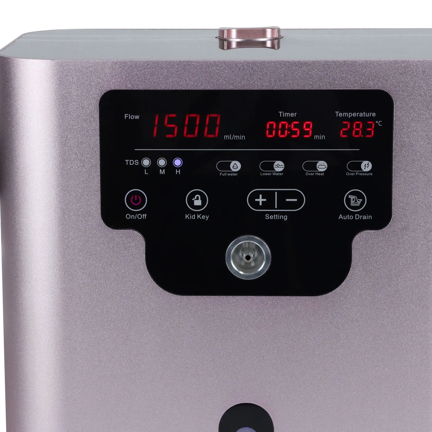 1500ml Nasal Hydrogen Oxygen Inhalation Therapy Device for Home Use Anti Aging