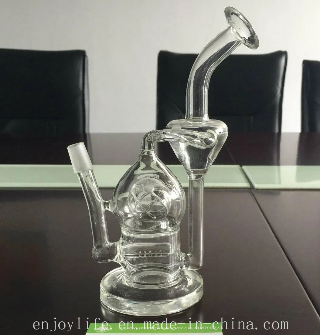 Hbk-41 18inch 55diameter 5thickness Beaker Base 7mm Honeycomb Disc Perc to Showerhead Diffuser Glass Smoking Water Pipe