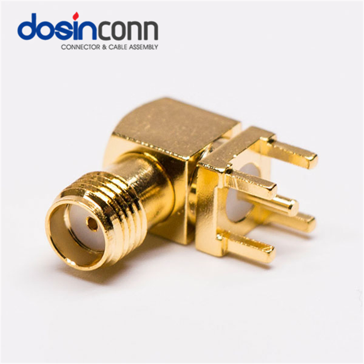 SMA Female Connector Jack RF Coaxial 50 Ohm SMD Through Hole for PCB
