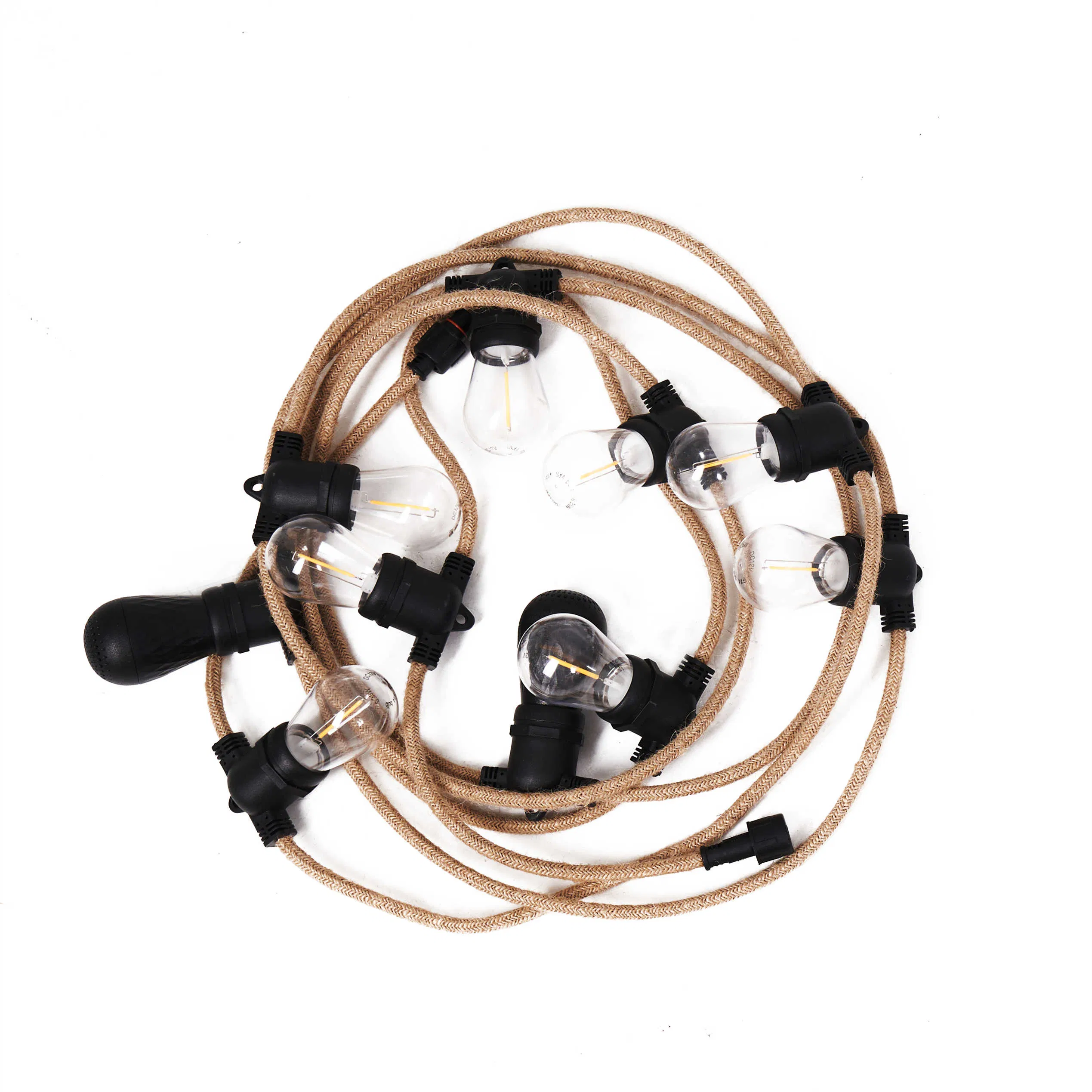 Versatile S14 String Lights with Integrated Speaker for Parties