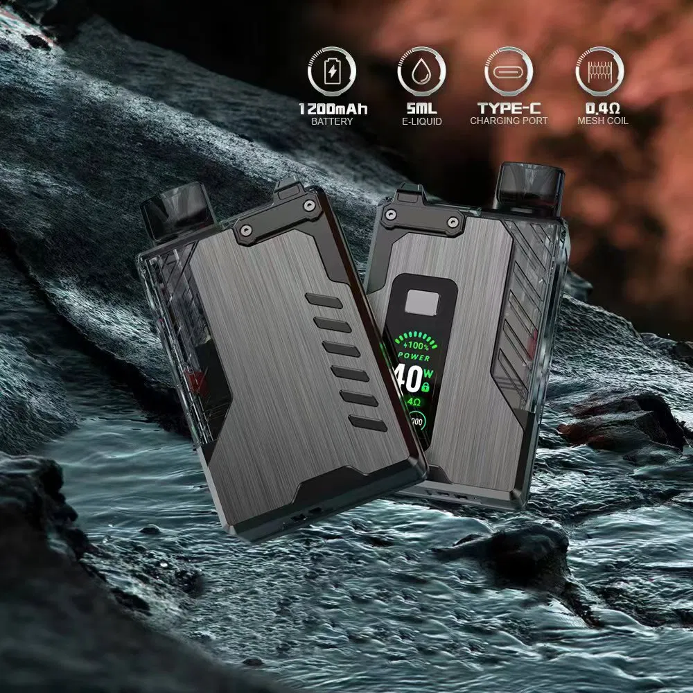 Jctek Factory Hot Selling Disposable Vape 1000 Puffs Vapor Pen Rechargeable Pod