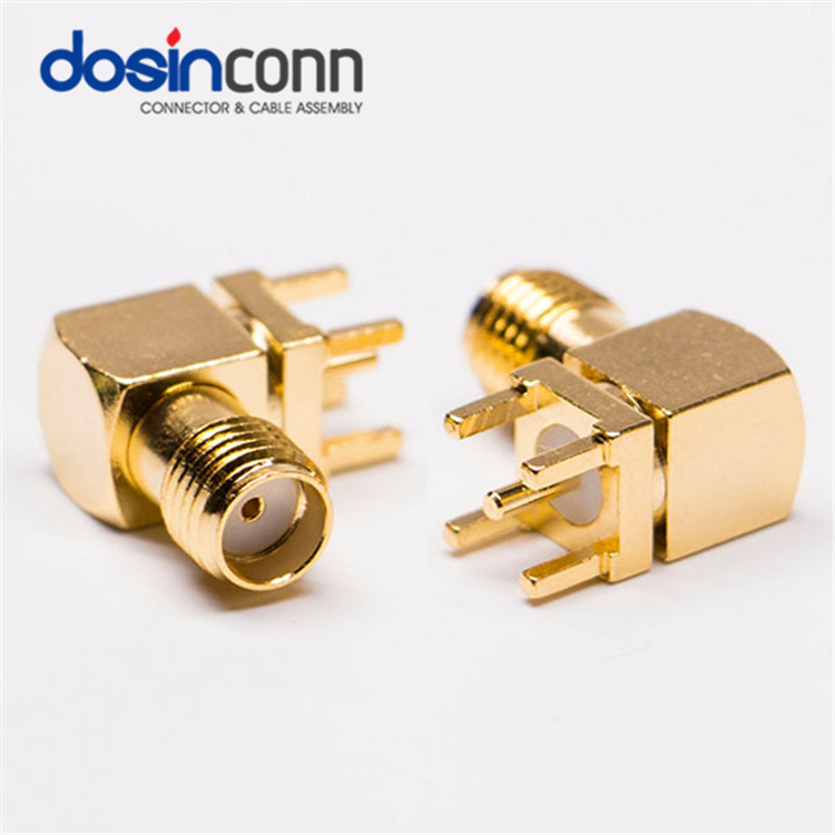 SMA Female Connector Jack RF Coaxial 50 Ohm SMD Through Hole for PCB