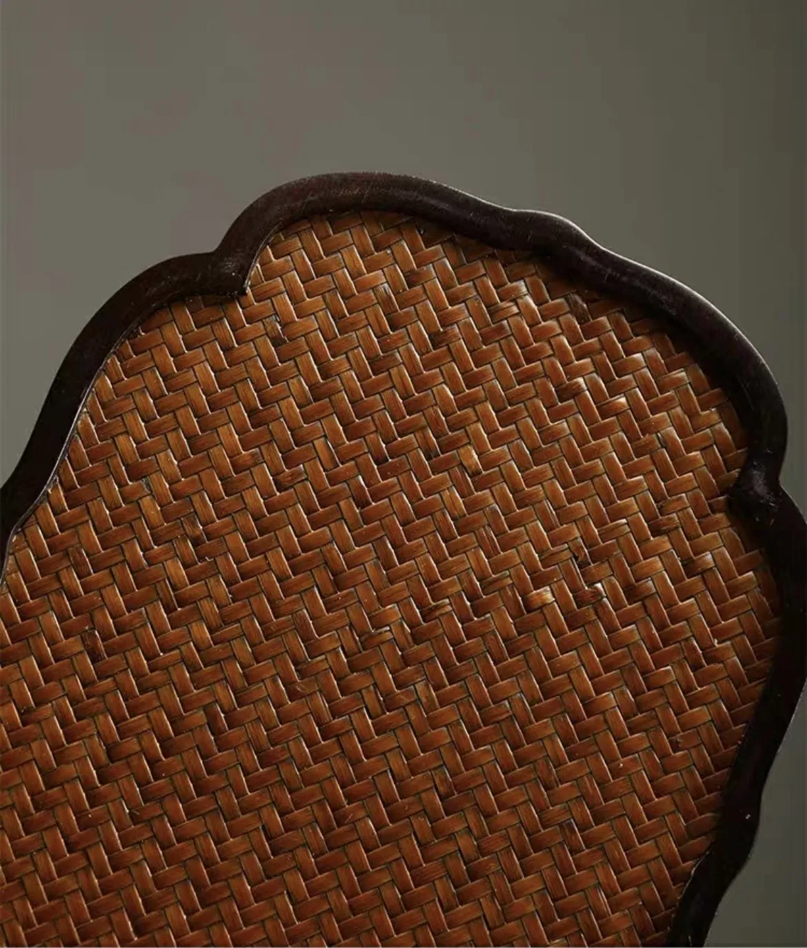 Conjunto de Chá de Bambu Woven Retro Elegante com Bandeja de Infusão