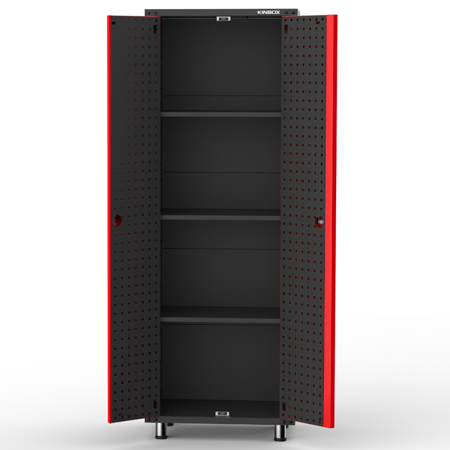 Kinbox 11PCS Ferramenta de Venda Quente Armário de Armazenamento de Garagem com Porta da China