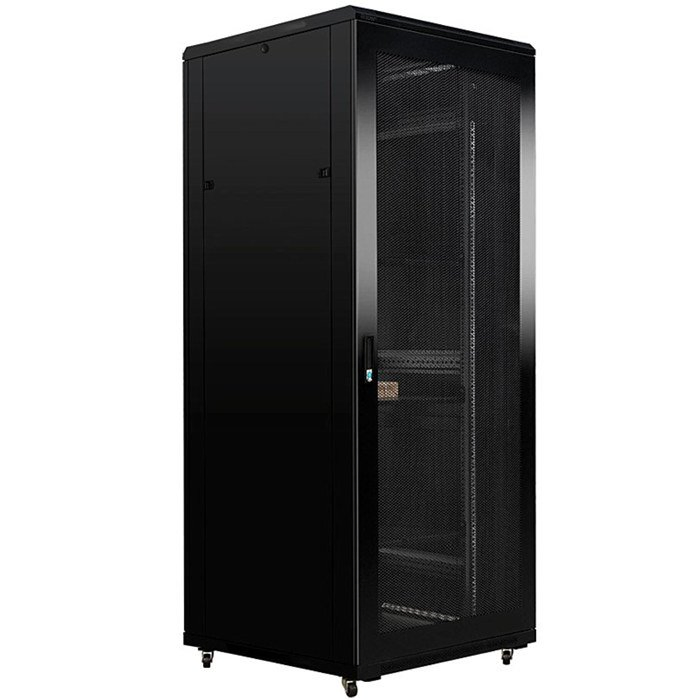Gabinete de Rede de Piso Premium 18u-47u para Armazenamento Eficiente