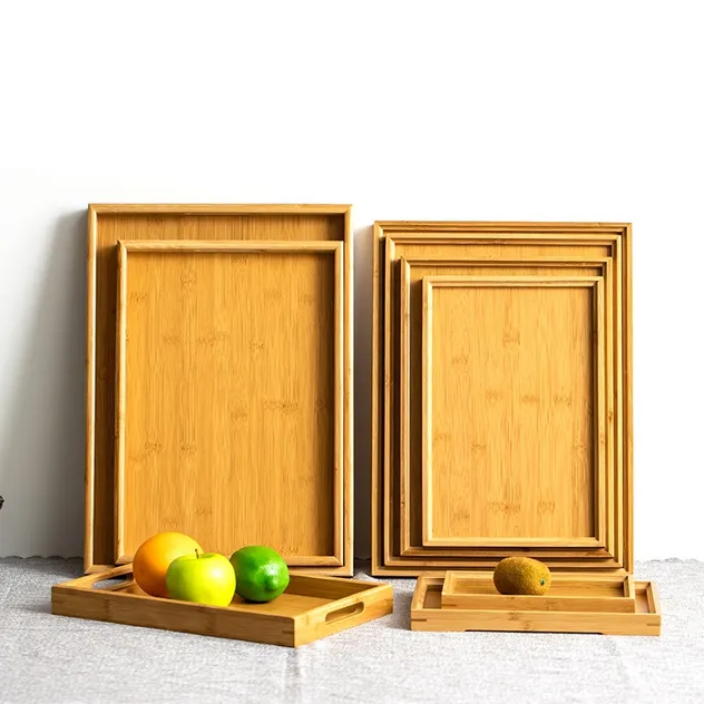 Detalhe do Tabuleiro de Bambu Ecológico