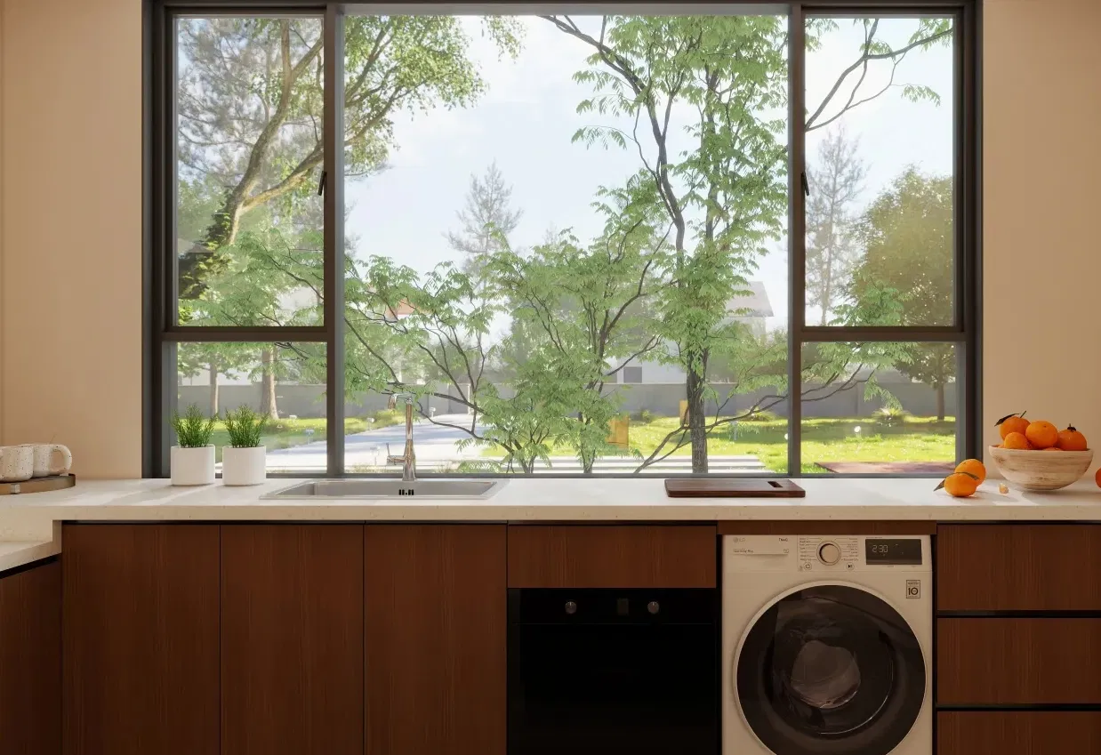 Classificação de Itens de Layout Armazenamento Utilização Eficiente do Espaço Varanda Armário Integrado para Casa