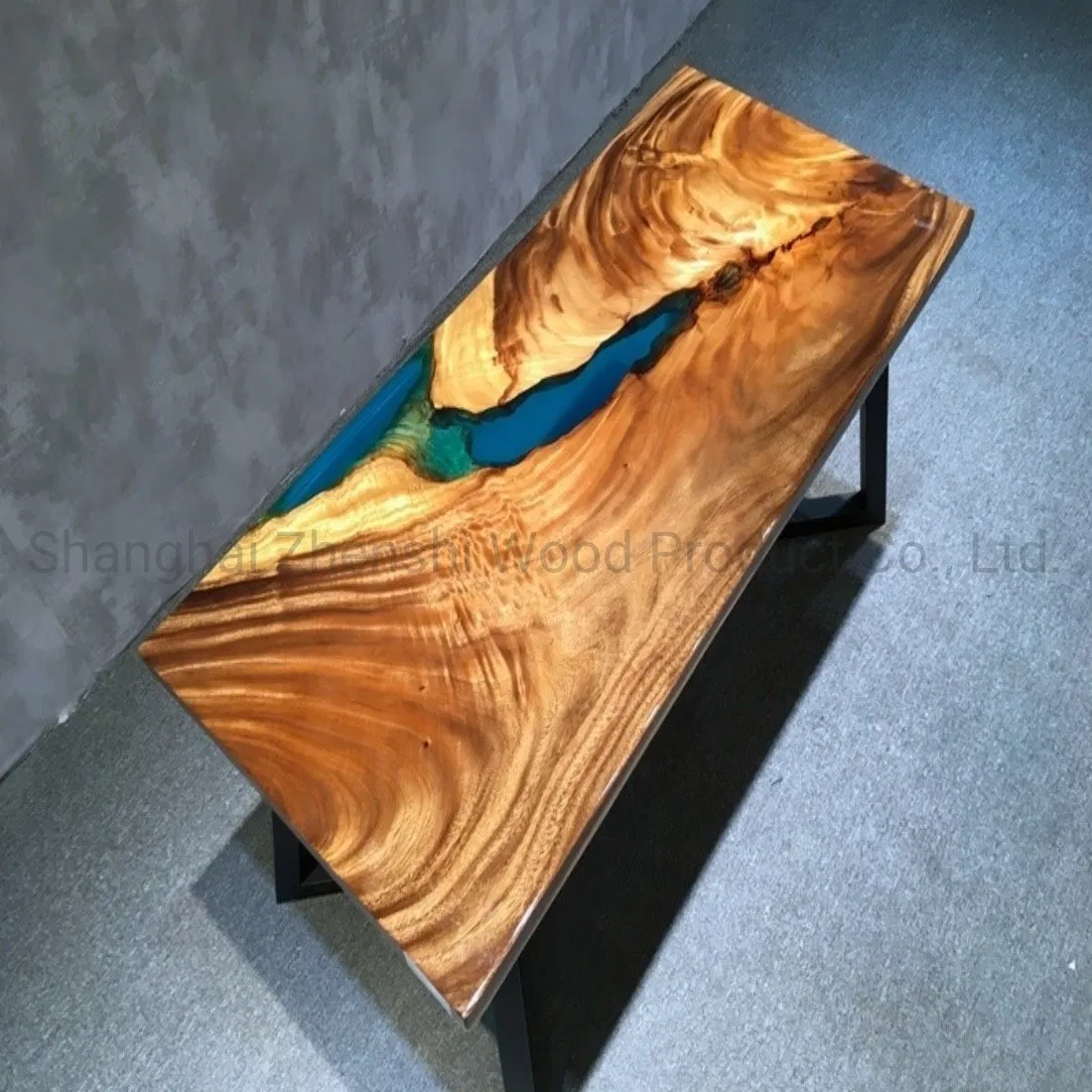 Mesa de Café de Madeira e Resina, Mesa de Epóxi de Resina, Mesa de Jantar