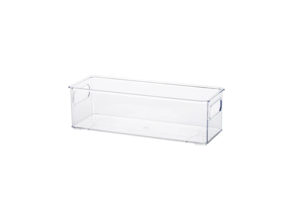 Conjunto de Caixa de Armazenamento com Alça Corte Retangular 5PCS para Frigorífico e Cozinha
