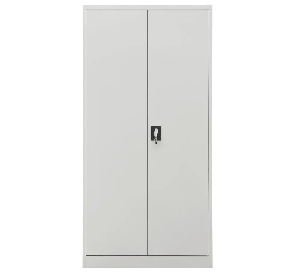 2 Armário de Metal Aço para Armazenamento de Arquivos com 4 Prateleiras Ajustáveis Personalizado Atacado Escritório Casa Armário de Arquivo