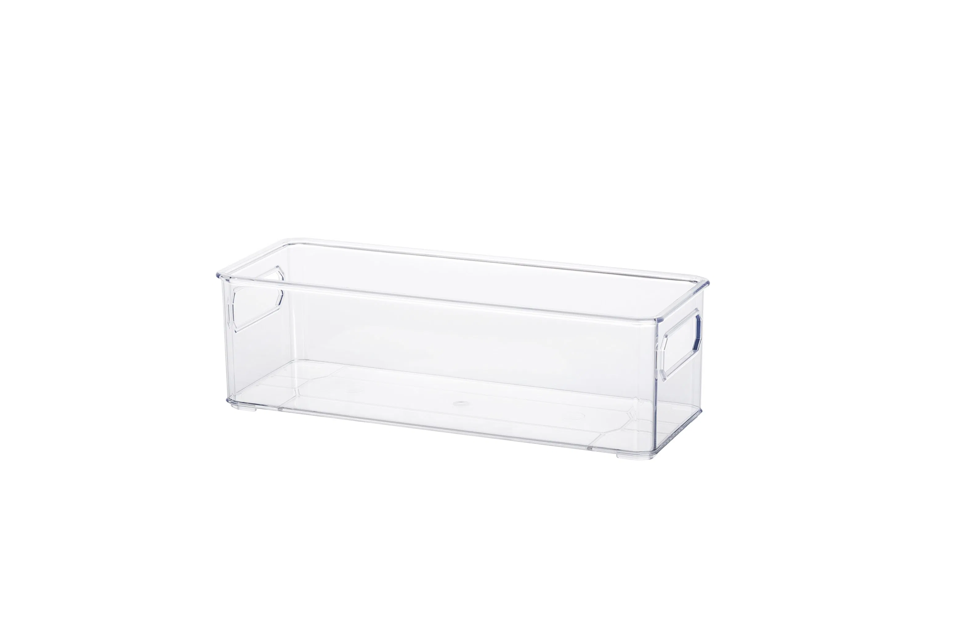 Conjunto de Caixa de Armazenamento com Alça Corte Retangular 5PCS para Frigorífico e Cozinha