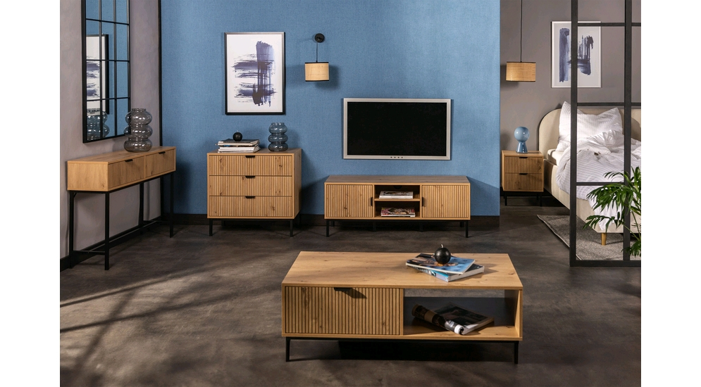 Venda Quente Itens Domésticos Personalização Mesa de Entrada em MDF Mesa de Console de Madeira para Sala de Estar