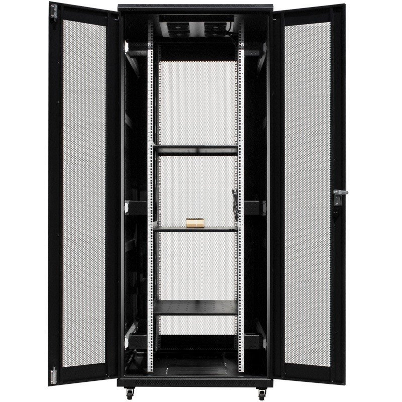 Gabinete de Rede de Piso Premium 18u-47u para Armazenamento Eficiente