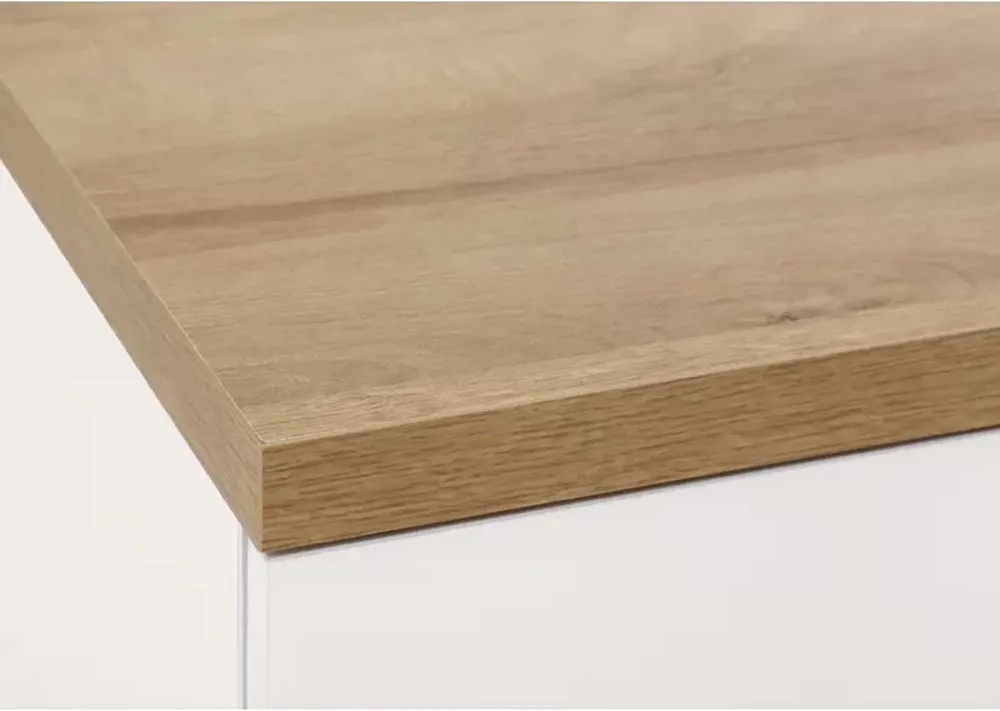 Móveis de Sala de Estar Moderna, Aspirador, Madeira, LED, Suporte para TV Branco