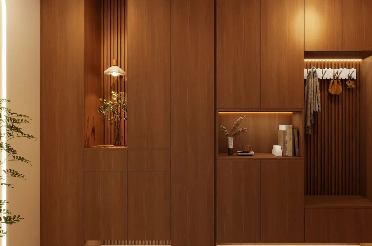 Classificação de Itens de Layout Armazenamento Utilização Eficiente do Espaço Varanda Armário Integrado para Casa