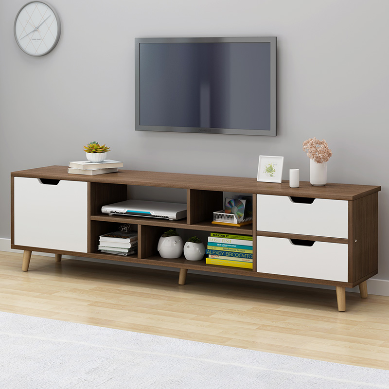 Fabricante Suporte para TV de Madeira Elegante Suporte para TV Luxuoso, Atacado Suportes de Mesa Duráveis para TV Novo
