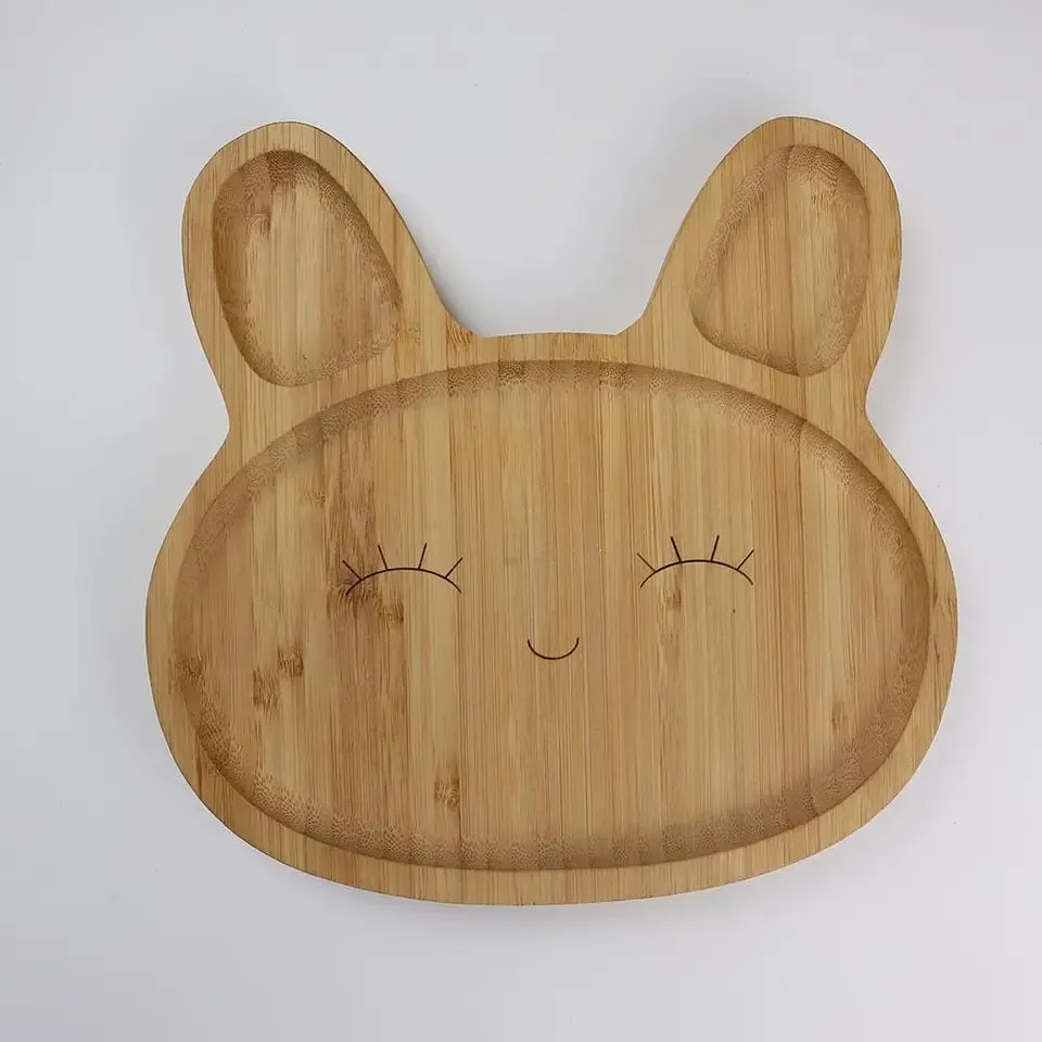 Conjunto de Bandejas de Bambu Personalizadas para Servir