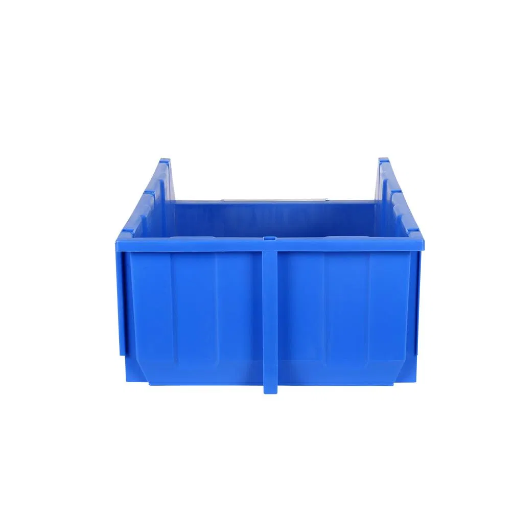 W400*D600*H220 Caixa de Armazenamento Empilhável de Plástico Grande e Resistente para Roupas/ Vestuário e Têxteis