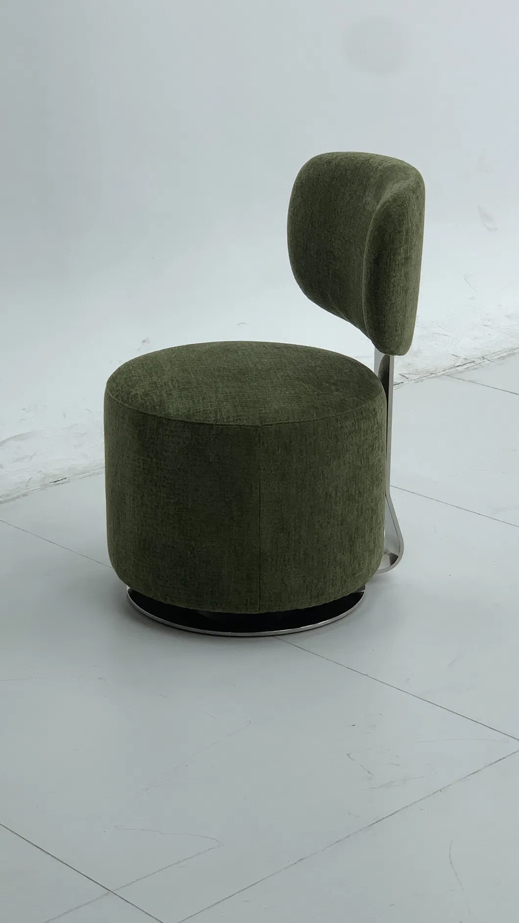 2025 Novo Design Fabricante de Foshan de Banqueta Redonda para Maquiagem