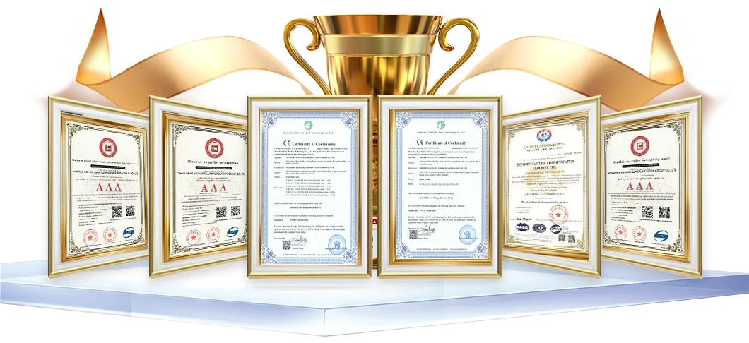 Certificações de Qualidade do Produto