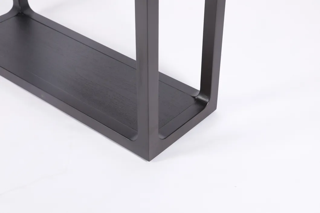 Mesa Console de Madeira Rústica para Decoração de Hall de Entrada