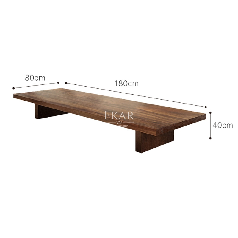 Mesa de Café de Madeira Sólida Moderna Móveis para Sala de Estar Casa Vila Quarto etc