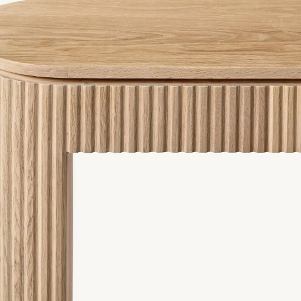 Mesa de Entrada Móveis Wabi Sabi Mesas Consoles Flutuadas de Madeira Estreitas para Sala de Estar Mesa de Jantar
